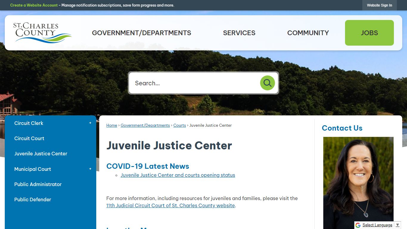 Juvenile Justice Center | St Charles County, MO - Official Website